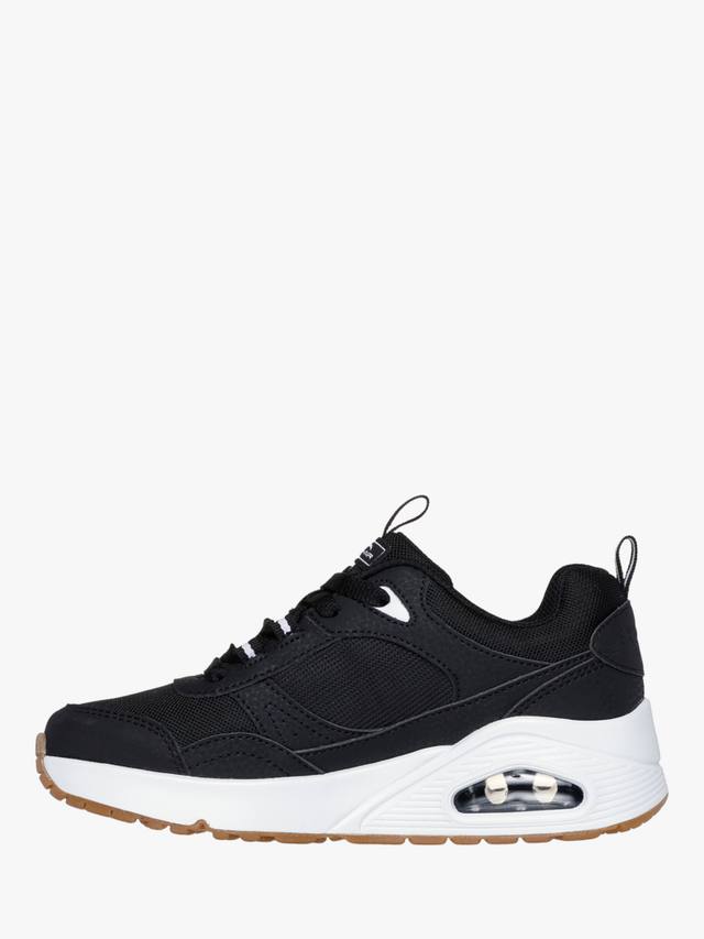 Детские уличные кроссовки Uno Retro-Groove Skechers, Black — фото 4