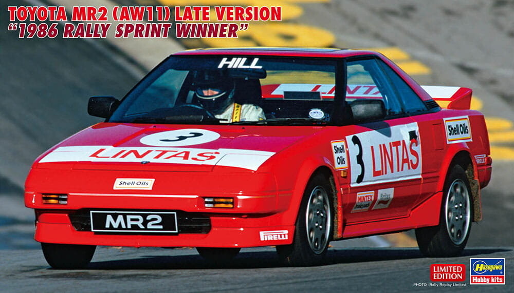 

Toyota Mr2 (Aw11) (поздно, победитель ралли-спринта 1986 года) 1:24 Хасегава 20638 HASEGAWA