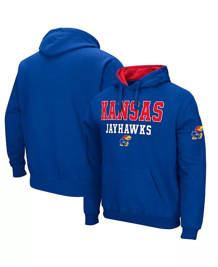 

Мужская толстовка с капюшоном Royal Kansas Jayhawks Sunrise Colosseum