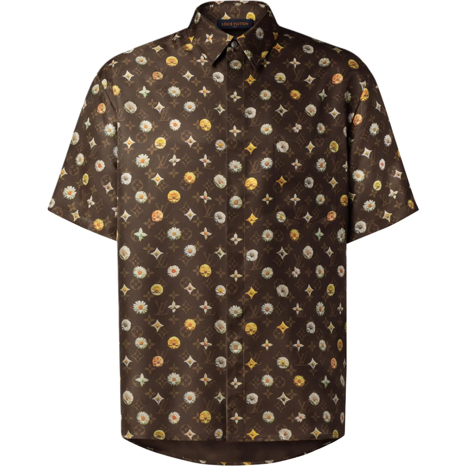Рубашка мужская из коллекции SS26 Spring LOUIS VUITTON, Brown