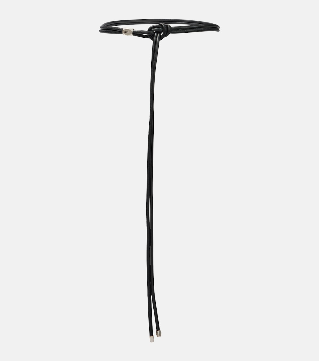 

Кожаный ремень Silvia Isabel Marant, Black / Silver
