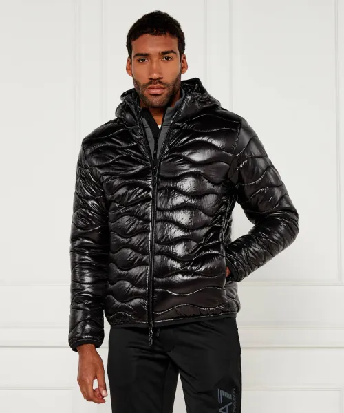 

Бомбер Regular fit Ea7, черный