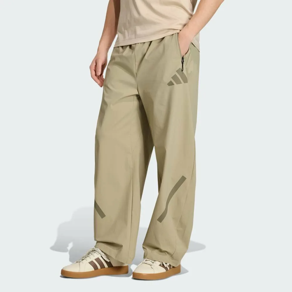 Тканые брюки ADIDAS ZNE Adidas, brown
