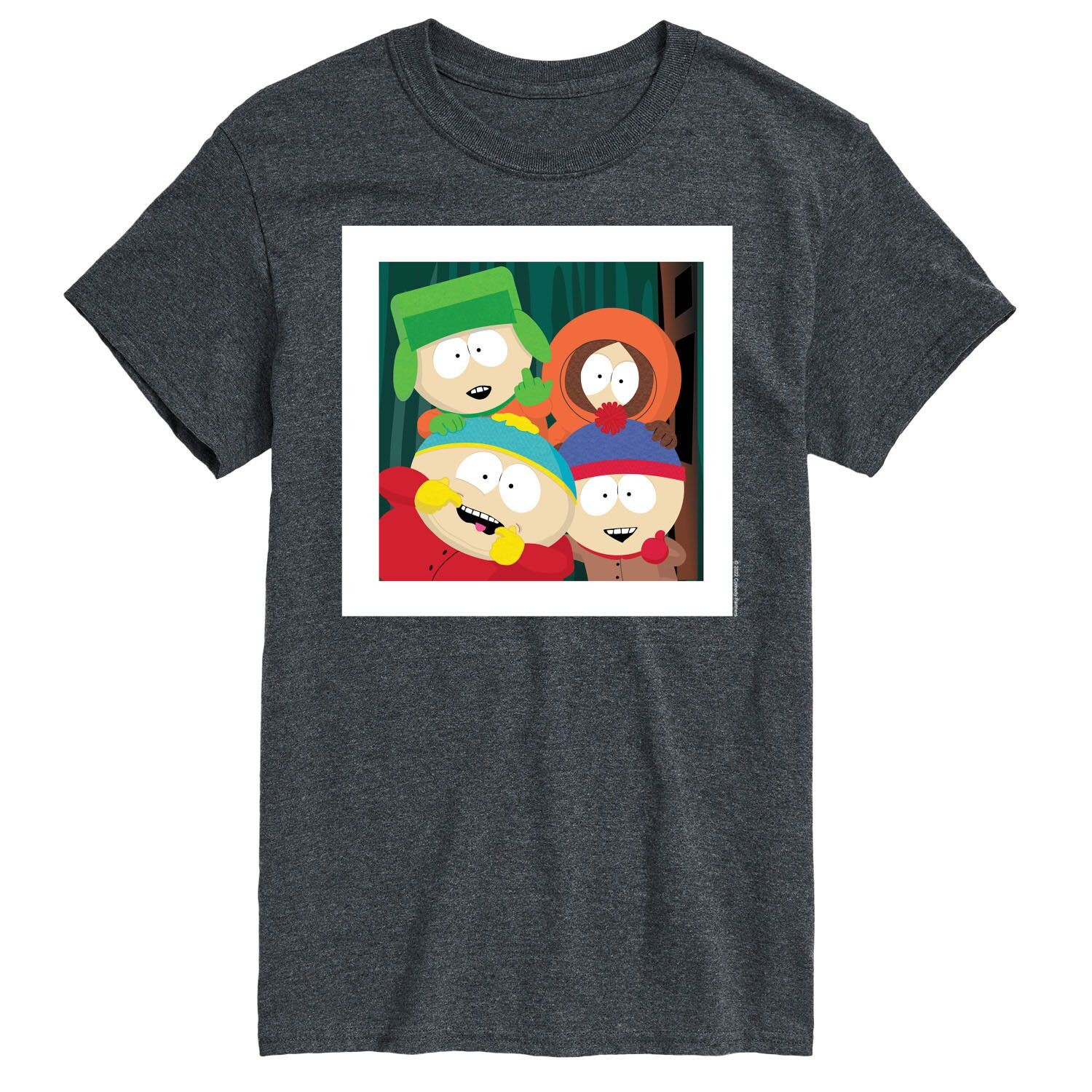 

Мужская футболка с фотографией South Park Friends Licensed Character