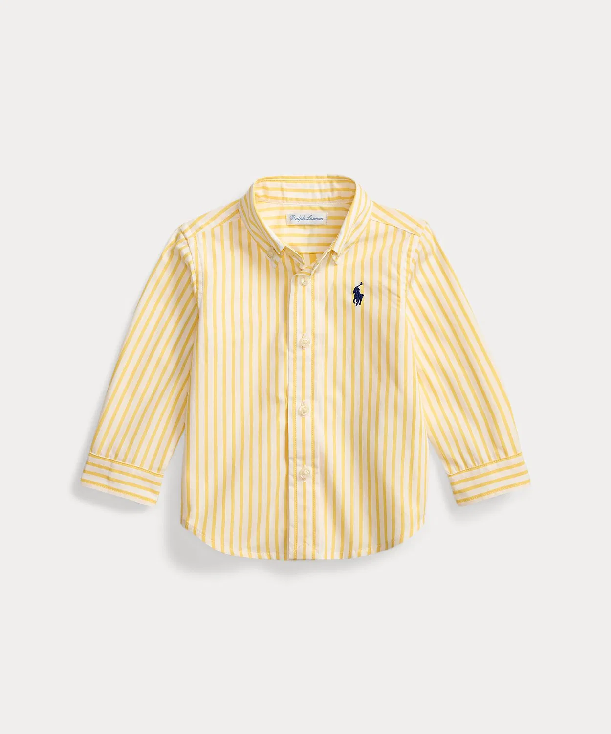Рубашка из хлопкового поплина с принтом, Ralph Lauren, мультиколор
