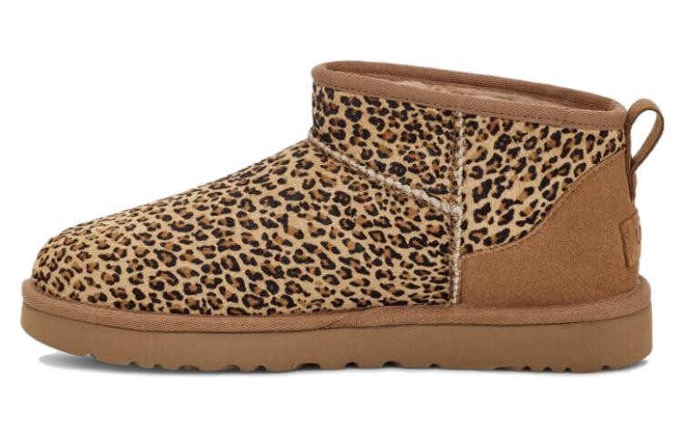 Ботинки женский UGG Ultra Mini Speckles, каштановый