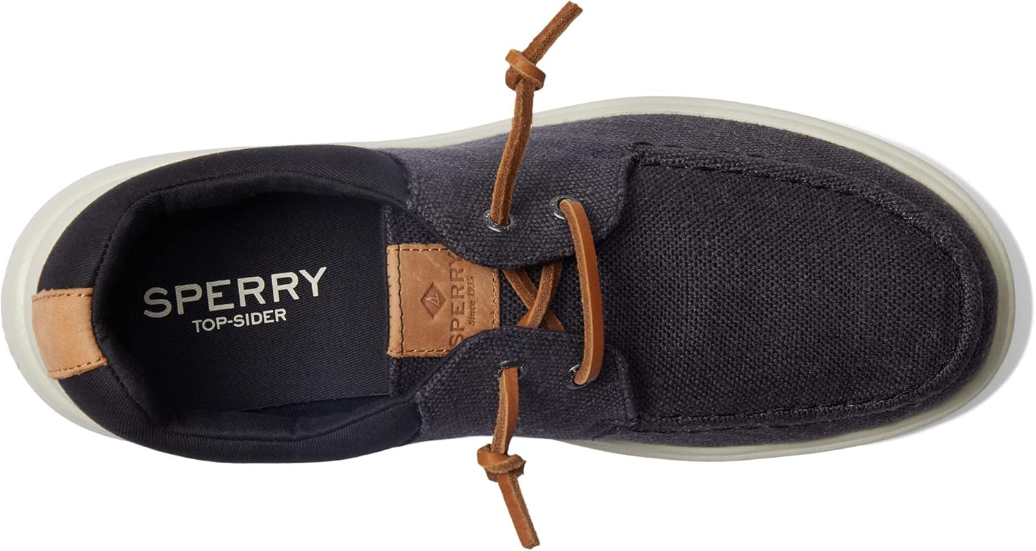 Женские мокасины Sperry Captain, черный — фото 2