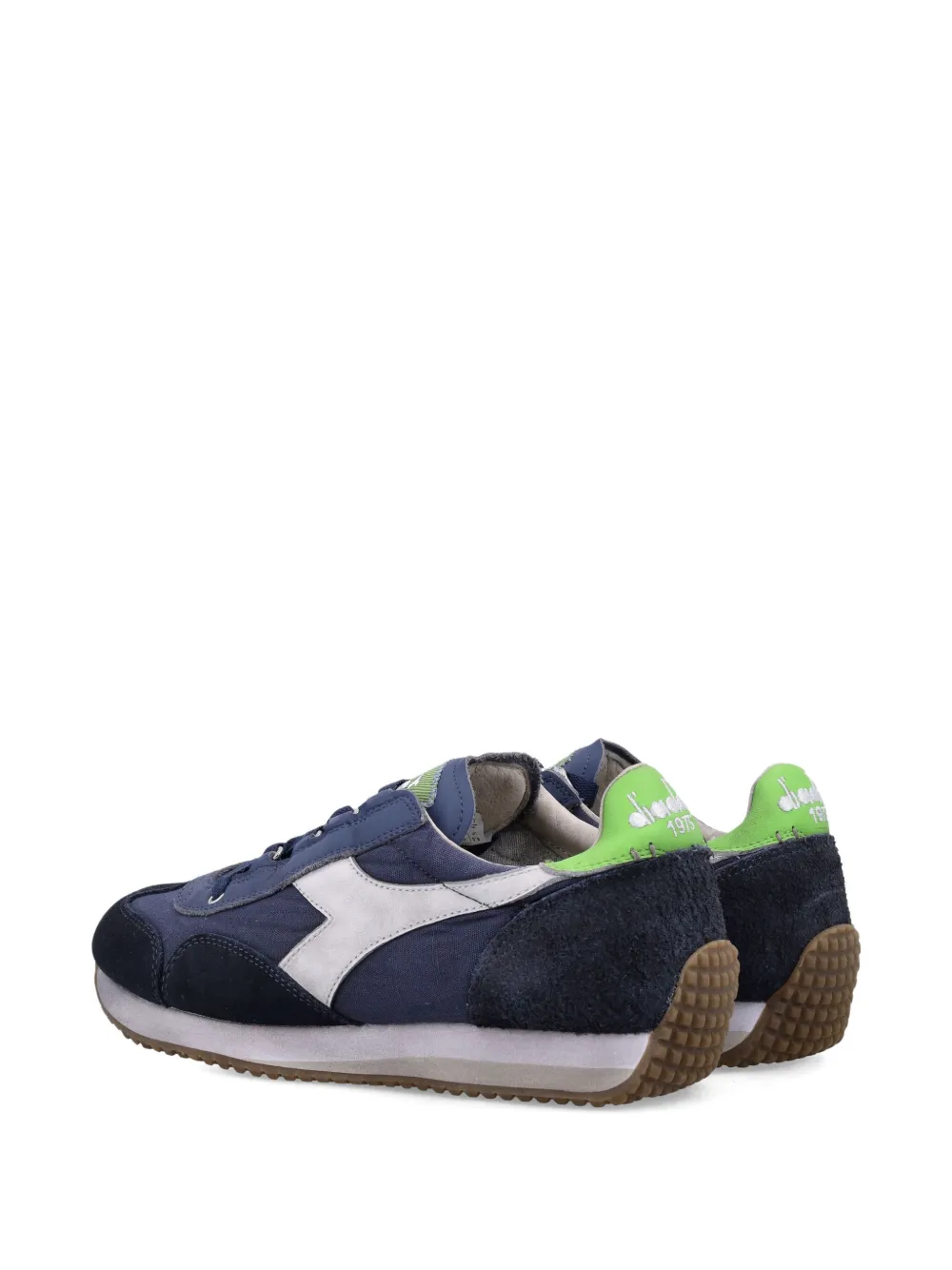 Кроссовки со шнуровкой и замшевыми вставками Diadora, синий — фото 4