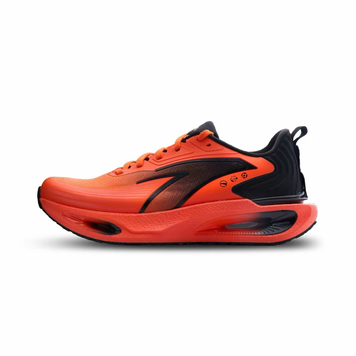 

ANTA Беговые кроссовки мужские Fluorescent Persimmon Red/Basic Black