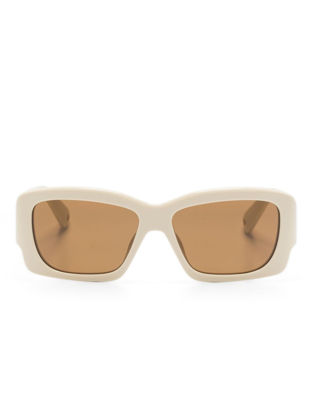 

Солнцезащитные очки Linda Farrow x Jacquemus Croisiere, нейтральный цвет