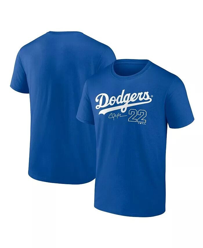 

Мужская футболка Clayton Kershaw Royal Los Angeles Dodgers с именем и номером игрока Fanatics