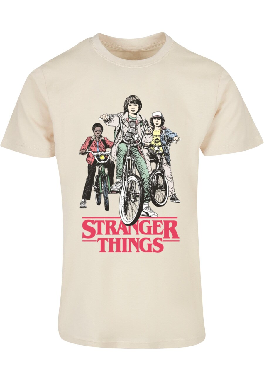 

Рубашка ABSOLUTE CULT Stranger Things - Retro Bikers, кремовый