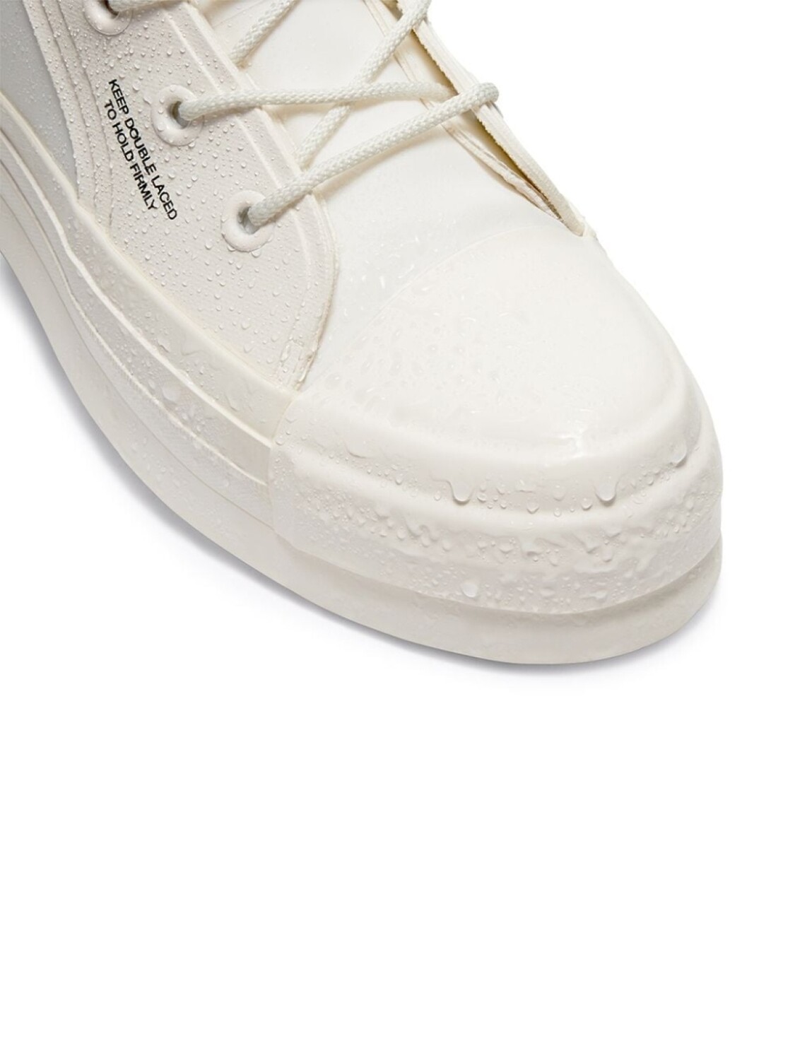 Converse высокие кеды из коллаборации с Ambush, белый — фото 4