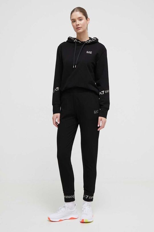

Спортивный костюм EA7 Emporio Armani, черный