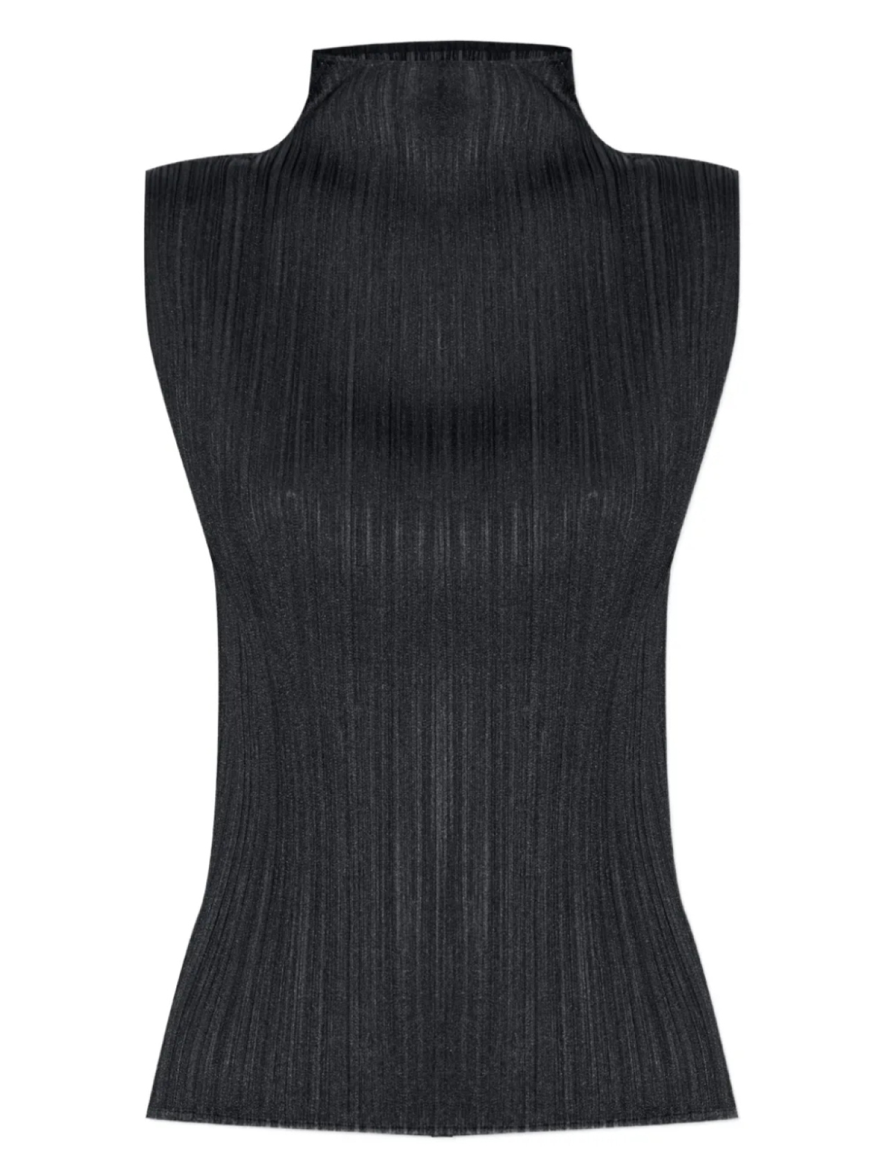 

Плиссированный топ Pleats Please Issey Miyake, черный