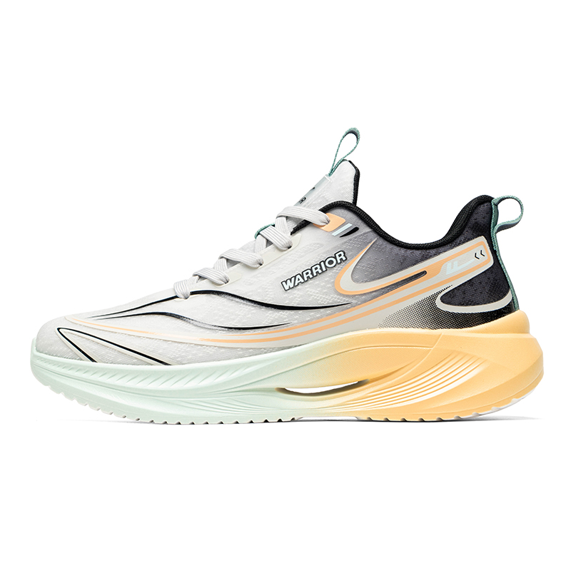 

WARRIOR Кроссовки для бега по городу, износостойкие, с низким верхом, для повседневных поездок на работу и обратно, серые, черные, оранжевые