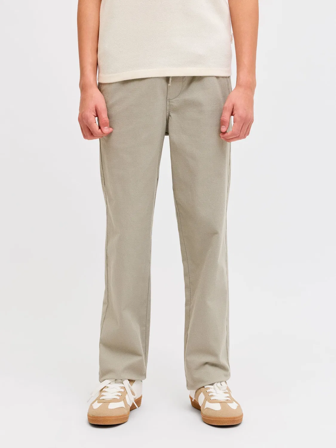 Спортивные брюки, хлопок, JACK & JONES Junior, ветвистый — фото 3