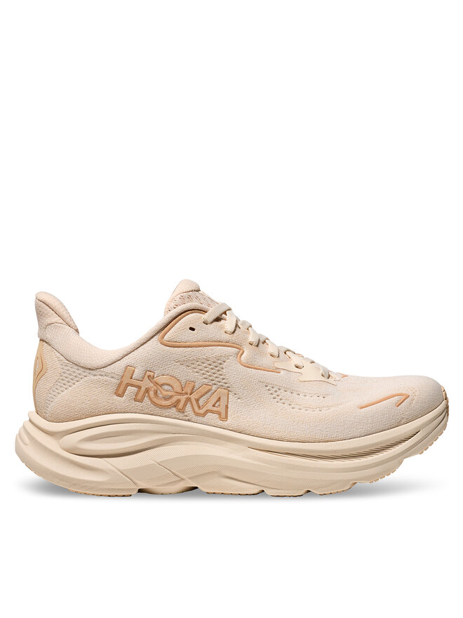 Беговые кроссовки Clifton 10 1162031 Hoka, бежевый