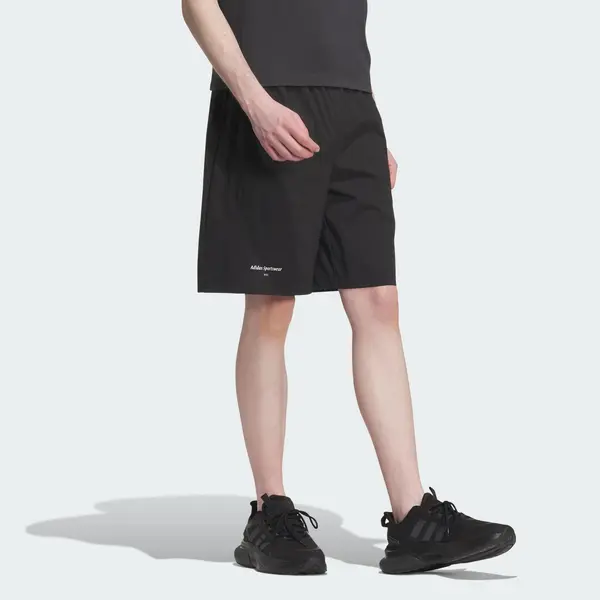 Шорты спортивная одежда для отдыха 1 2 шорты Adidas, черный — фото 4