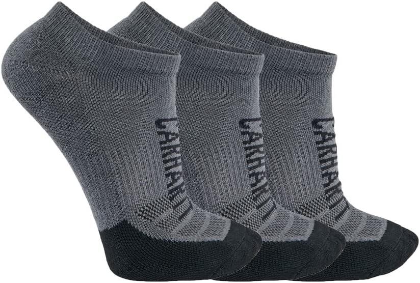 

Carhartt мужские носки Force Midweight Logo Low Cut, 3 пары, Carbon Heather, M