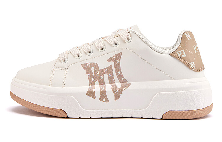 

Кроссовки Pnj Skateboarding Shoes Unisex Low-top White/Beige, бежевый