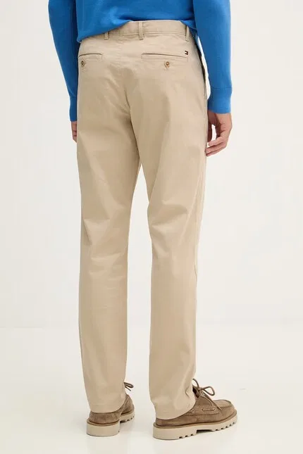 Штаны классические Tommy Hilfiger, бежевый — фото 3