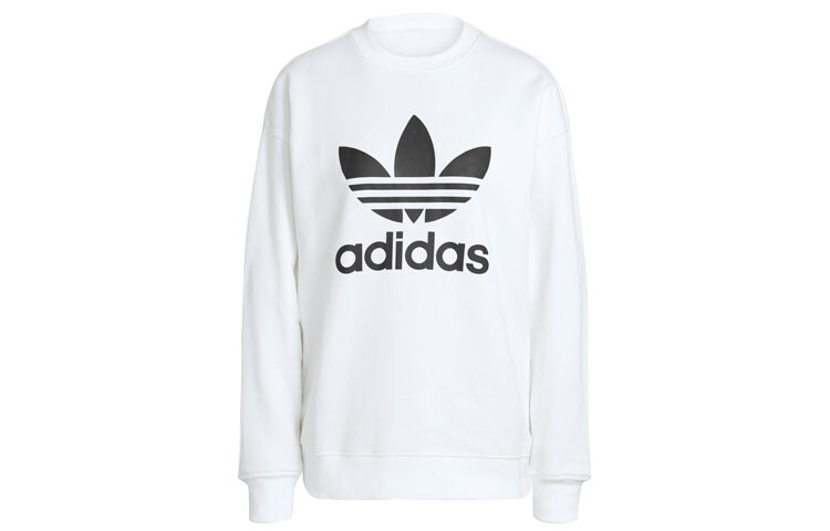 

TREFOIL CREW Толстовка женская белая Adidas Originals