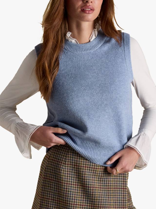 

Вязаный жилет Holly Joules, Blue