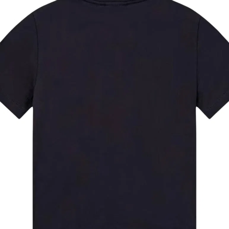 Футболка Regular Fit EMPORIO ARMANI EA7 Kids' Черная — фото 4