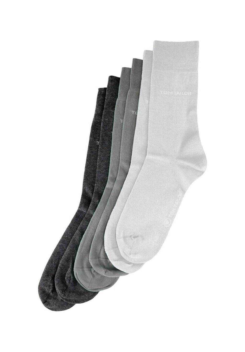 

Носки 6ER-PACK TOM TAILOR, черный