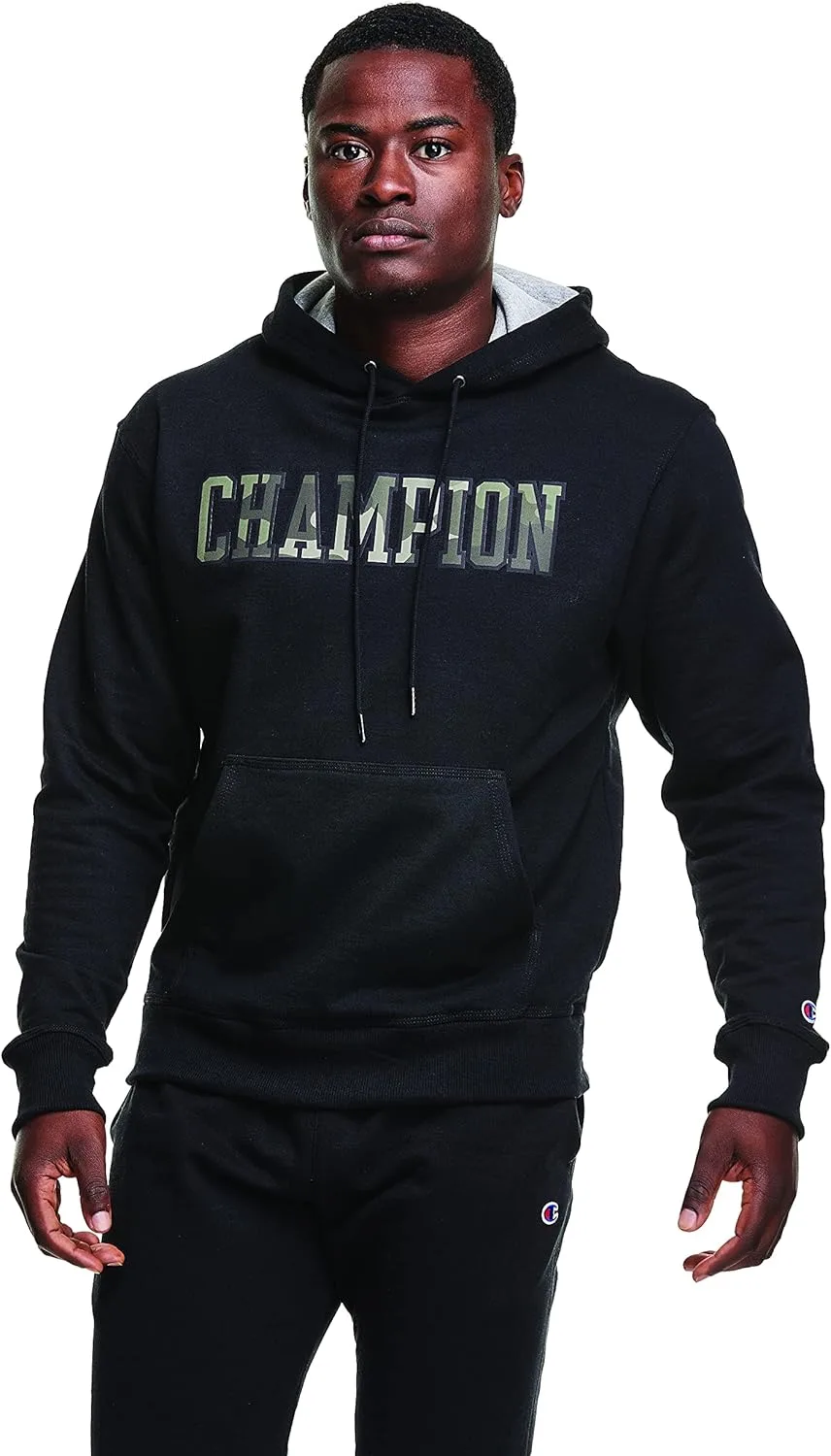 

Толстовка Champion Powerblend Fleece с капюшоном, Block Camo