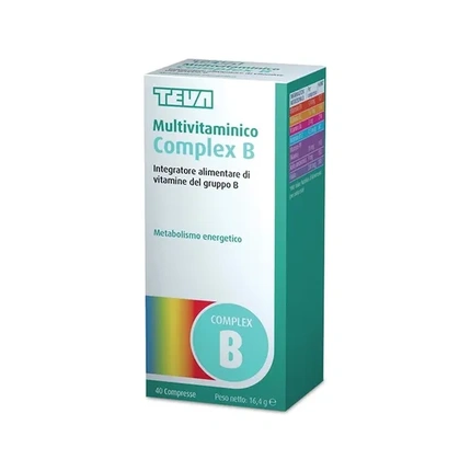 

Мультивитаминный комплекс B - 40 таблеток Teva Italia