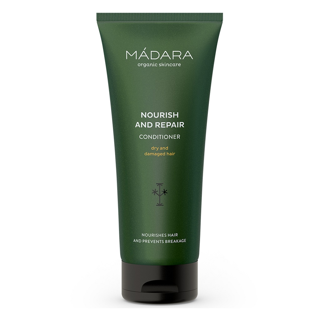 

Восстанавливающий кондиционер для волос nourish and repair conditioner Madara, 200 мл