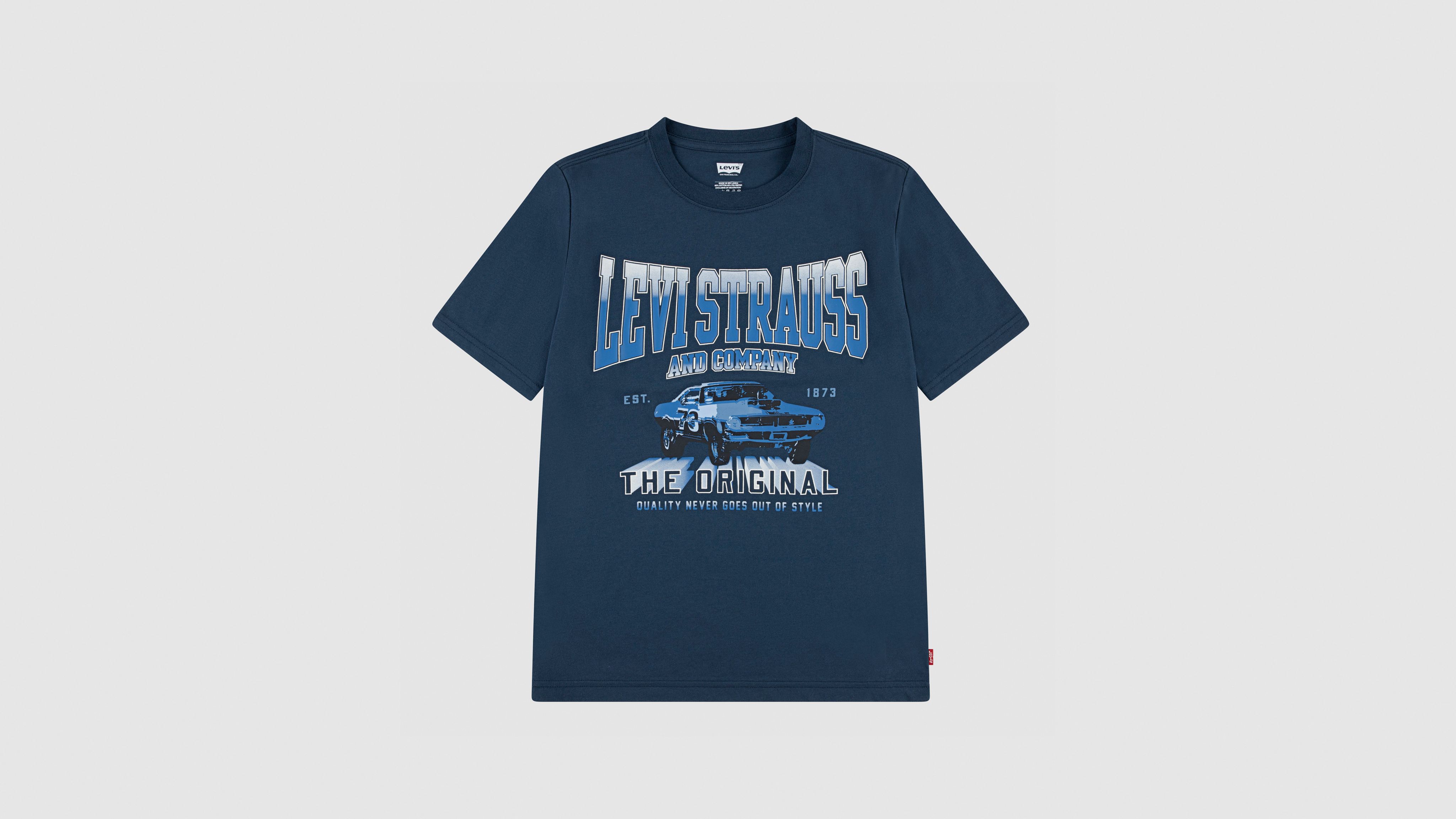 

Футболка Muscle Car Big Boys S-xl Levi's, Big Dipper - Blue