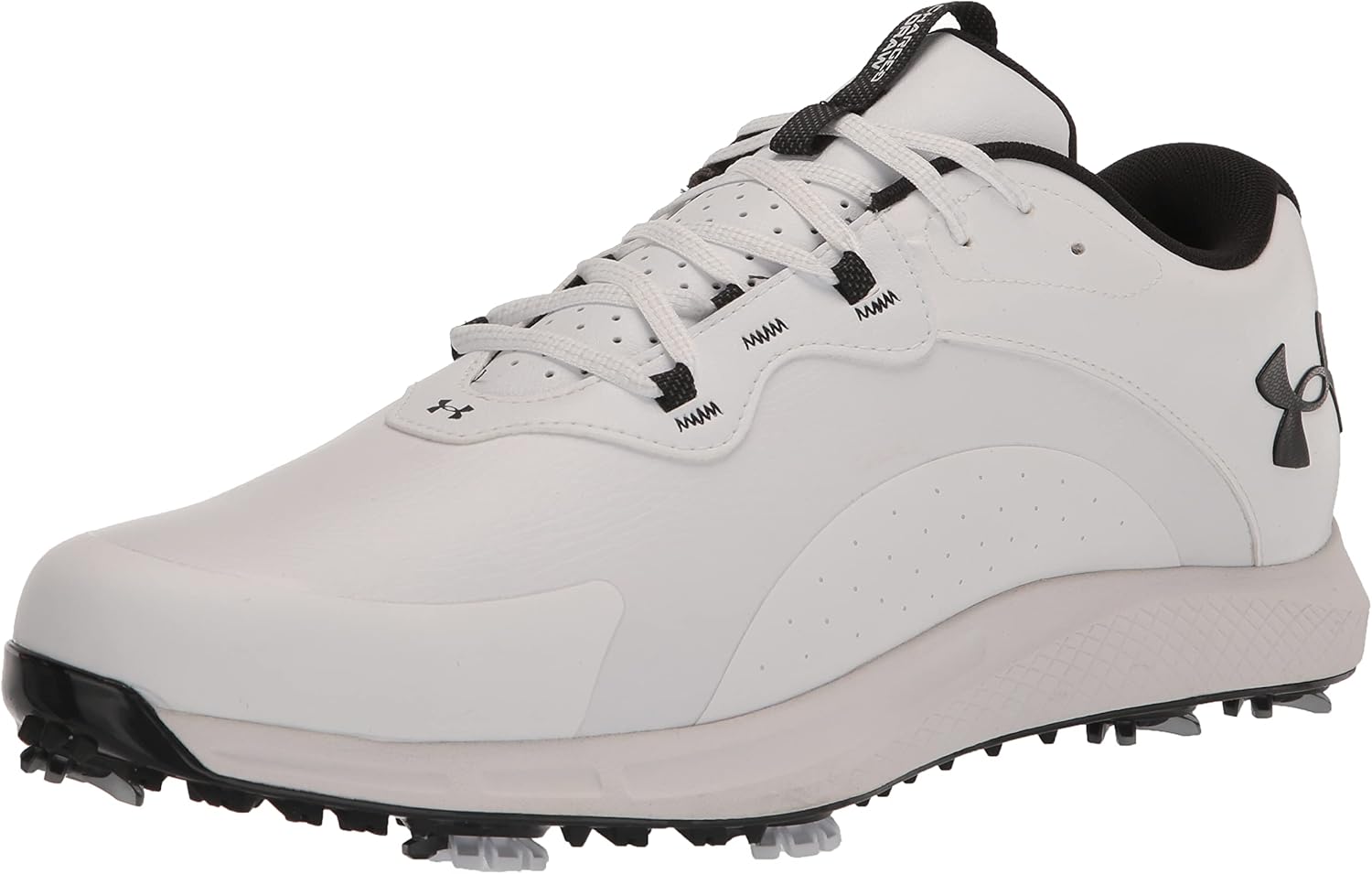 

Under Armour мужские кроссовки для гольфа Charged Draw 2 Cleat, (100) White/White/Black