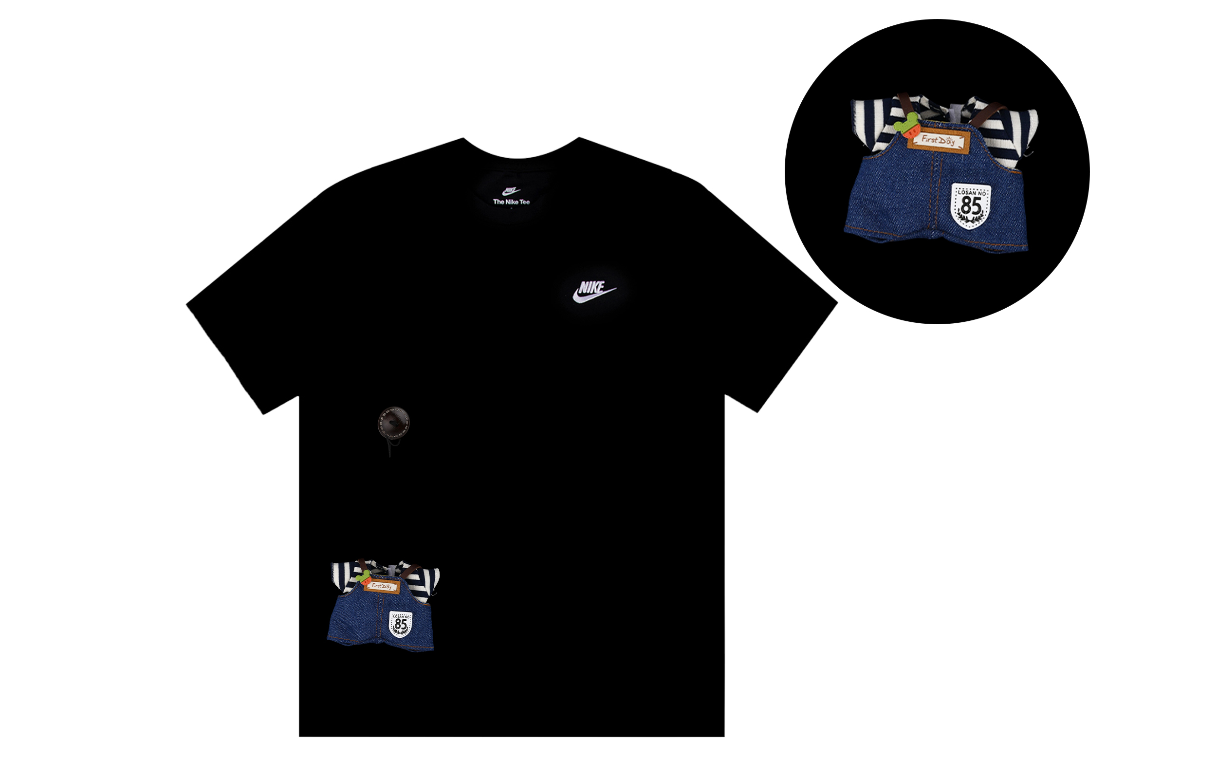 

Nike Футболка унисекс черная