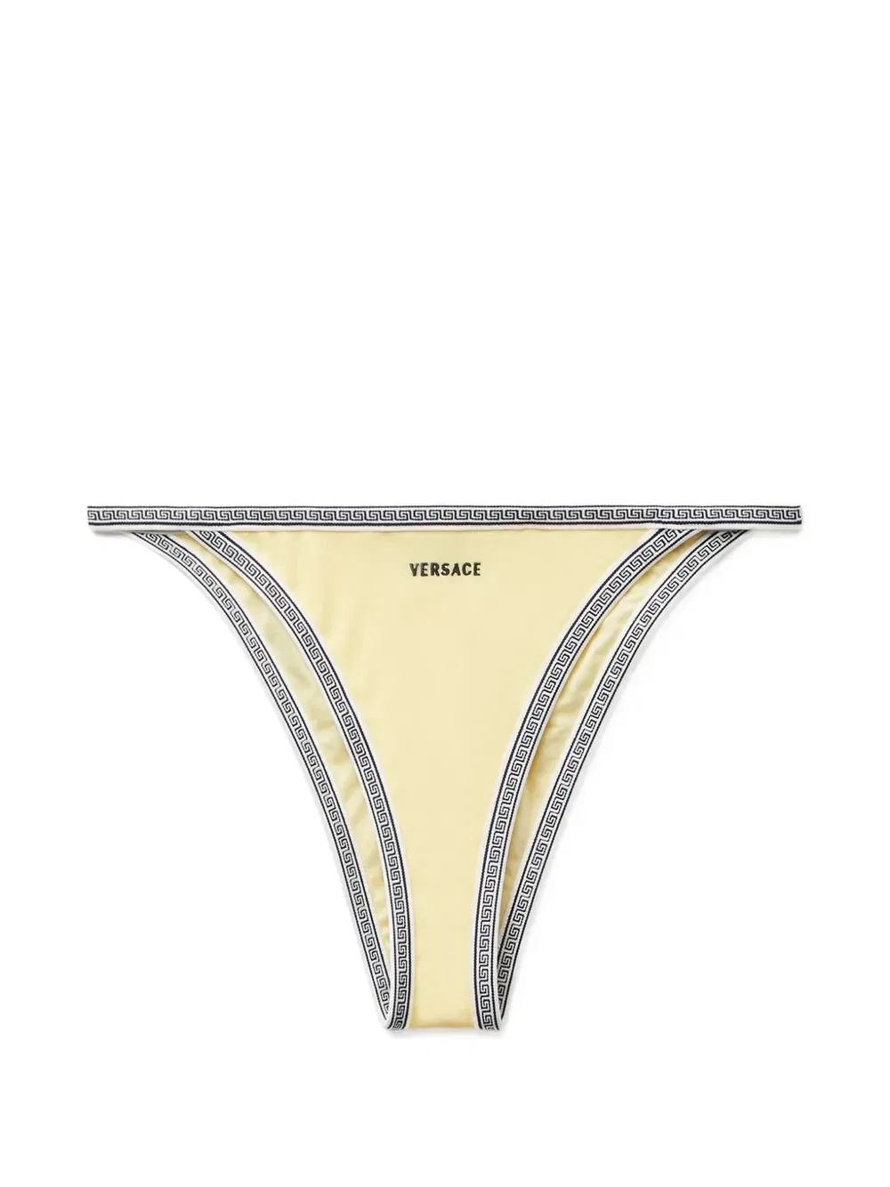 Плавки бикини с вышитым логотипом VERSACE, желтый
