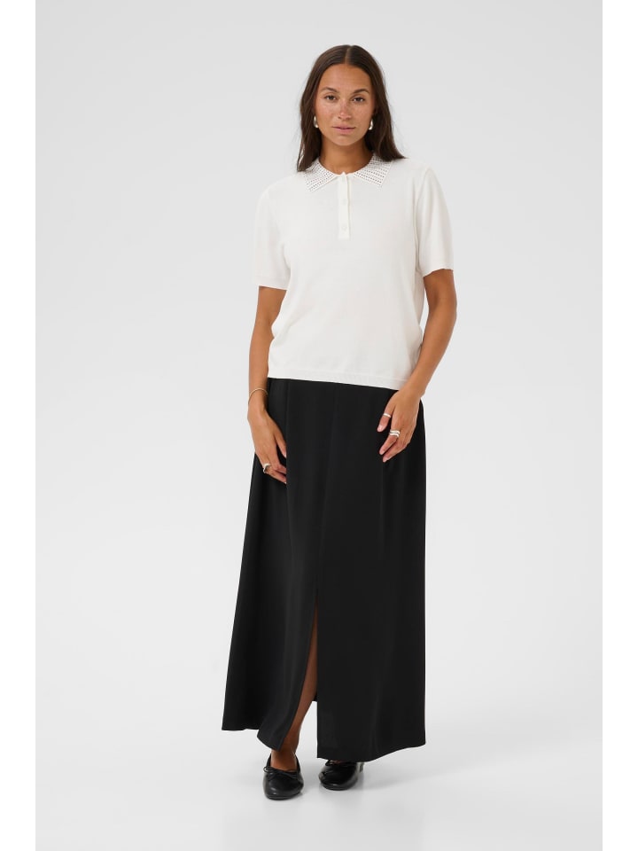 

Kaffe Вязаный свитер KAcarly стандартного кроя, цвет «Мел»