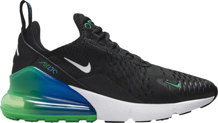 

Кроссовки Air Max 270 GS 'Black Photo Blue', черный