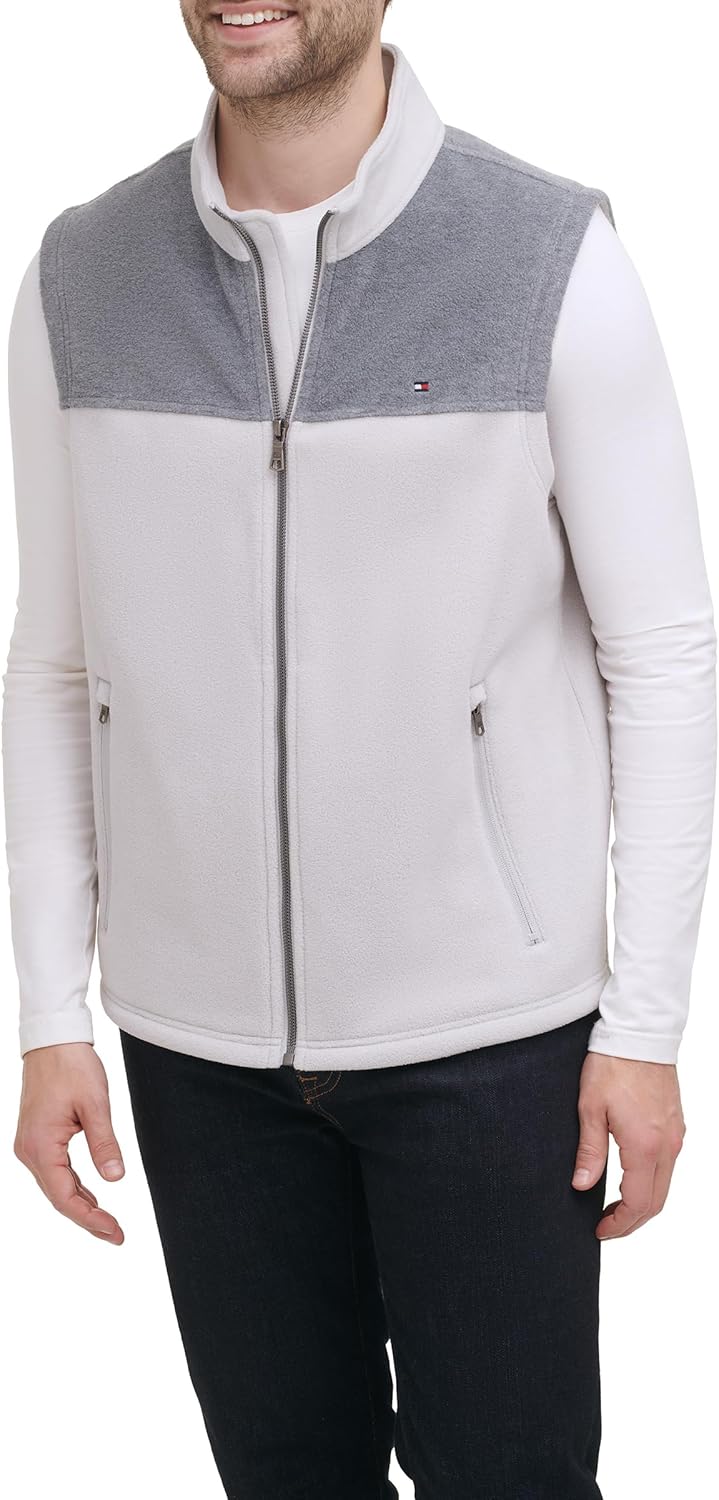 

Легкий мужской жилет Tommy Hilfiger Polar Fleece, Light Grey/Ice