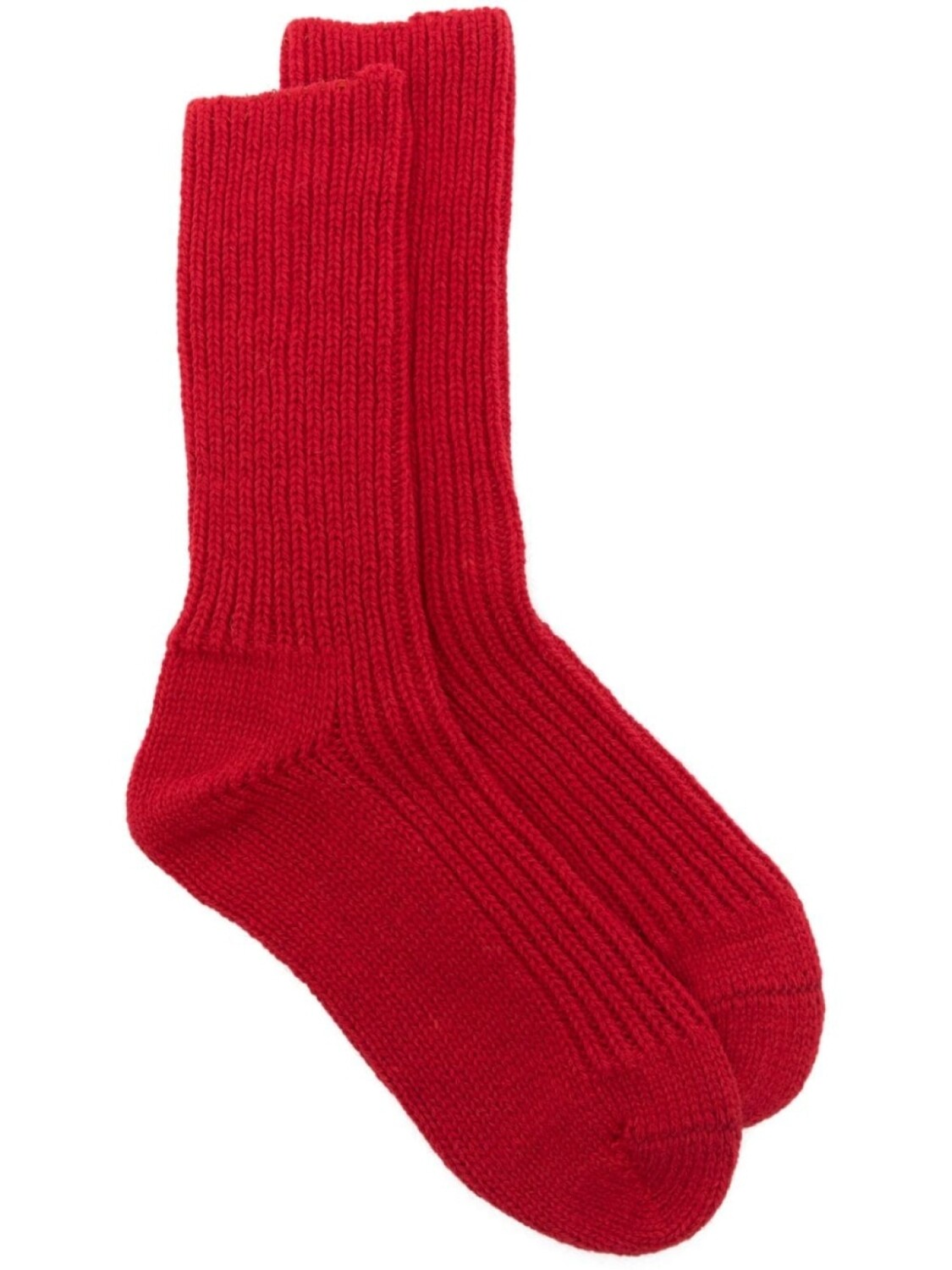 

Носки Baserange Fisherman's knitted, красный