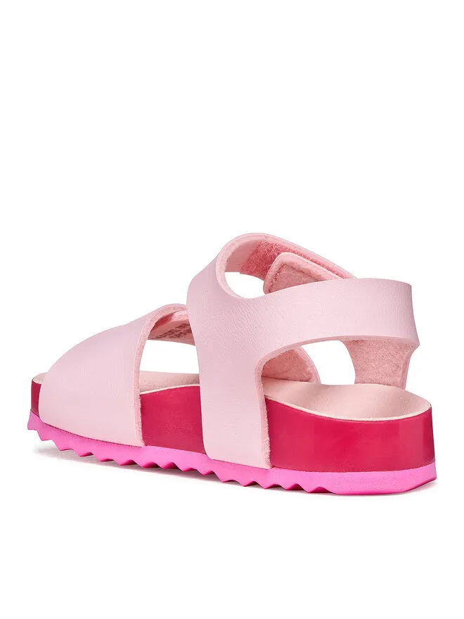 Geox Сандалии B Sandal Chalki Girl B652RA 000BC C0808 S розовые — фото 3