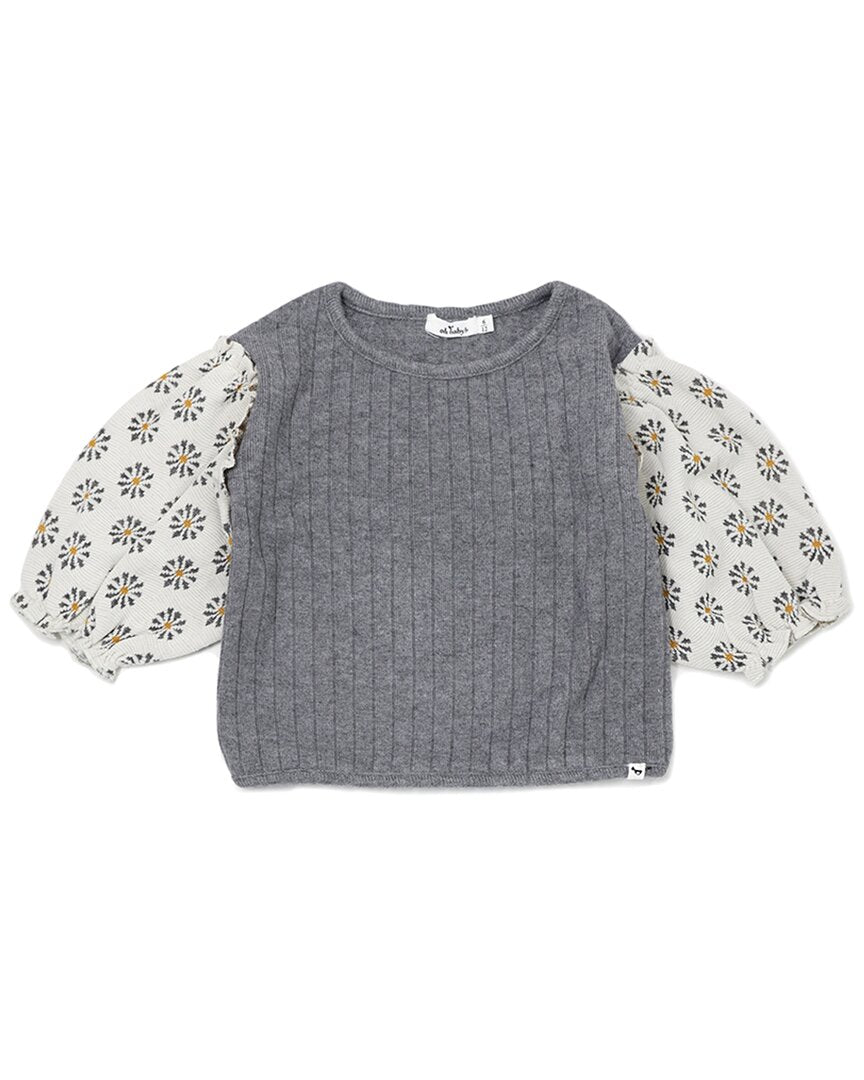 

О детка! Nellie Свитер-блузка Oh baby!, серый