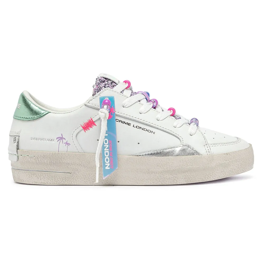 Кроссовки Crime London Sk8 Deluxe, белый
