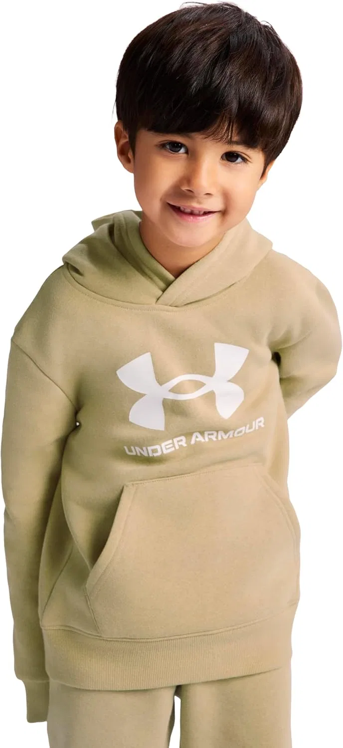 Детский спортивный комплект из толстовки и штанов Under Armour, Khaki Field Big — фото 3