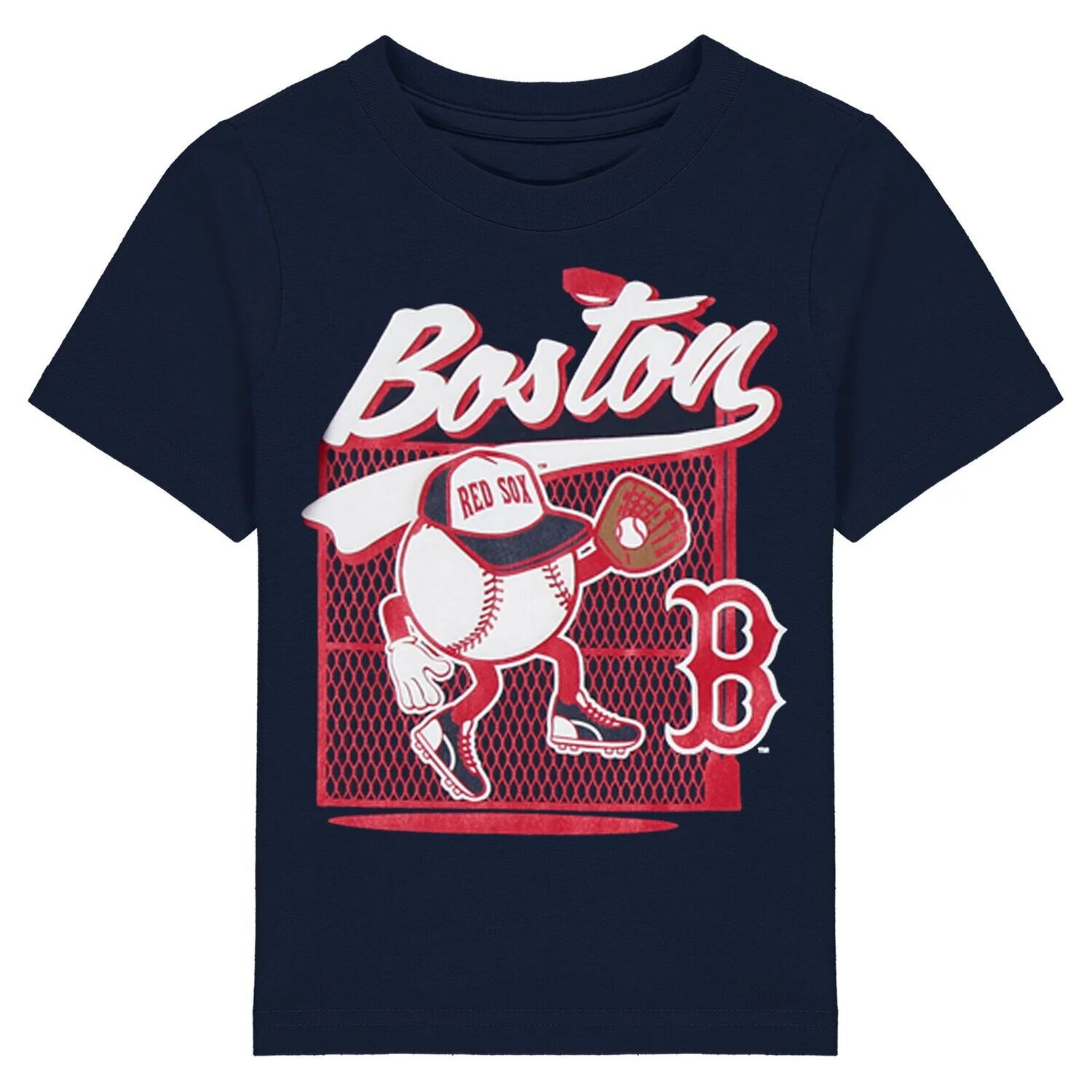 

Темно-синяя футболка Infant Boston Red Sox On the Fence Outerstuff, Синий, Темно-синяя футболка Infant Boston Red Sox On the Fence Outerstuff