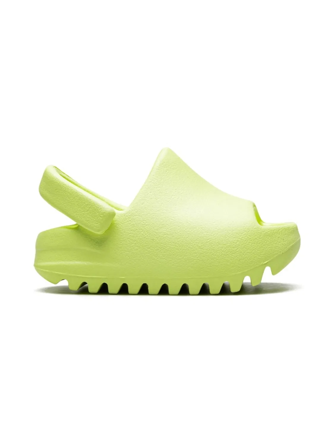 Adidas Слайды Yeezy "Glow Green" — фото 4
