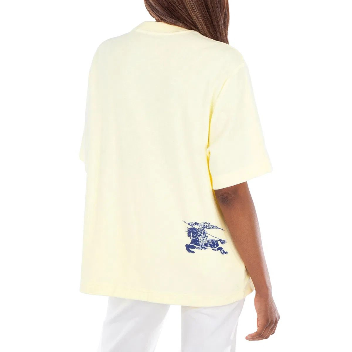 Футболка с принтом Logo Knight Print Burberry, Blue — фото 3
