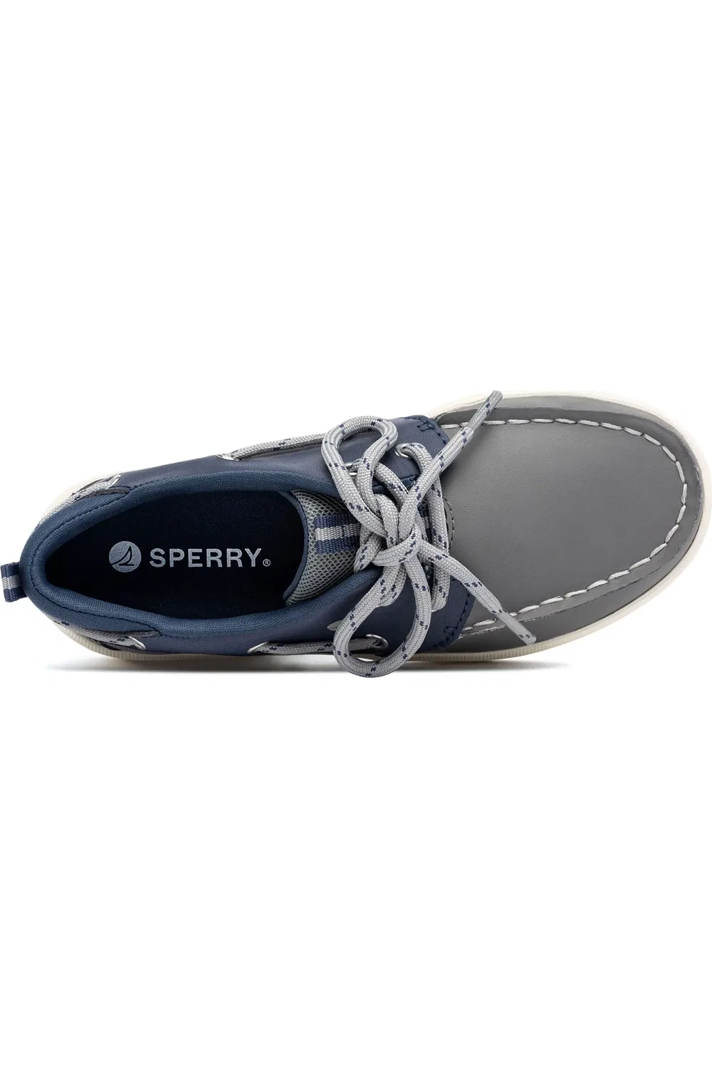 Кроссовки детские на шнуровке Fairwater PLUSHWAVE Sperry, серый — фото 3