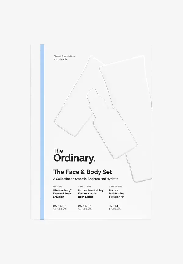 Набор косметики с ниацинамидом The Ordinary The face & body set, one size — фото 2